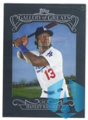 2015 Topps Gallery of Greats Hanley Ramirez #GG-13